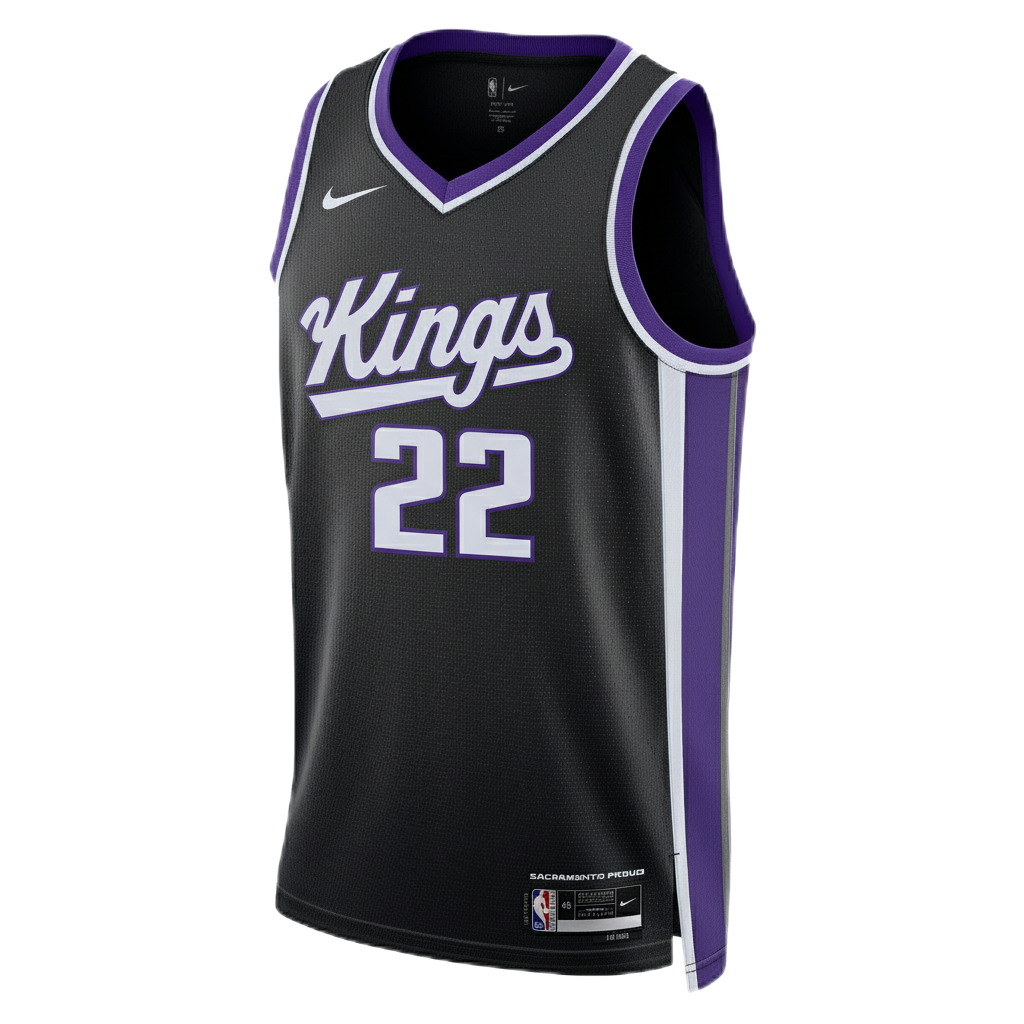 Sacramento Kings Black Icon Jersey Devin Carter #22