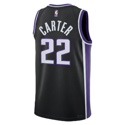 Sacramento Kings Black Icon Jersey Devin Carter #22