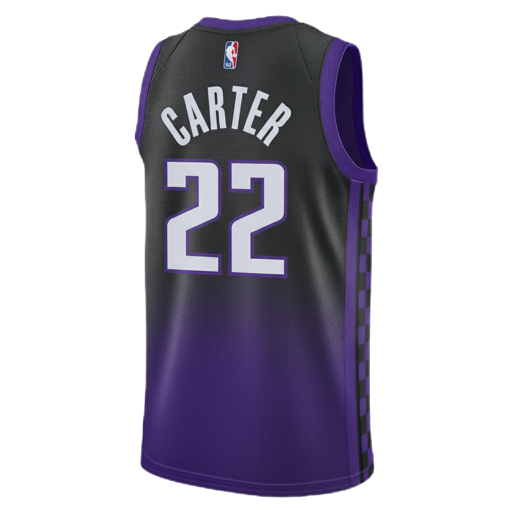 Sacramento Kings Purple Statement Jersey Devin Carter #22