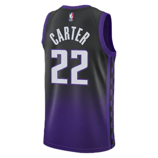 Sacramento Kings Purple Statement Jersey Devin Carter #22