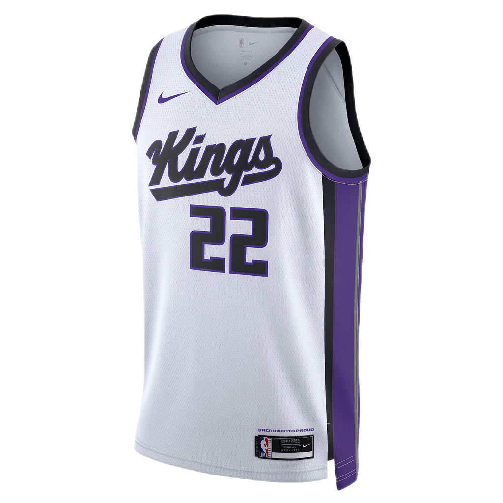 Sacramento Kings White Association Jersey Devin Carter #22