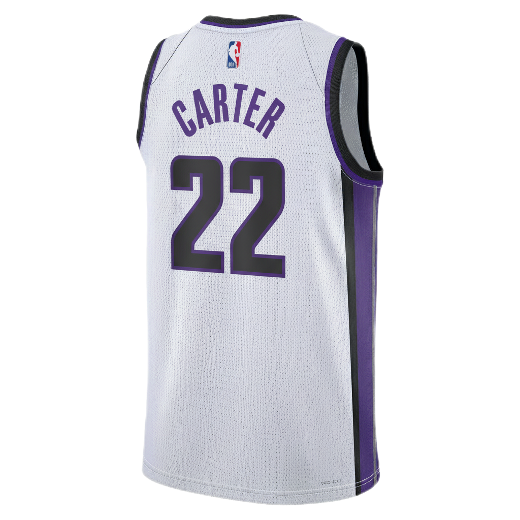 Sacramento Kings White Association Jersey Devin Carter #22