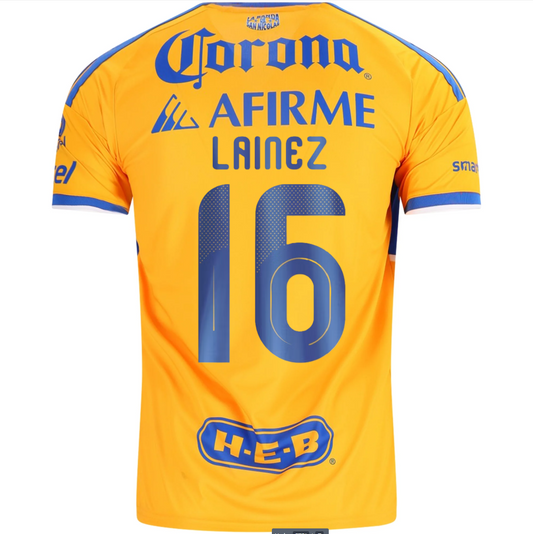 Tigres UANL 26/27 Home Jersey Diego Lainez #16