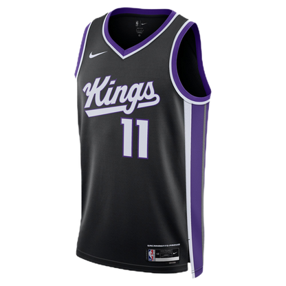 Sacramento Kings Black Icon Jersey Domantas Sabonis #11