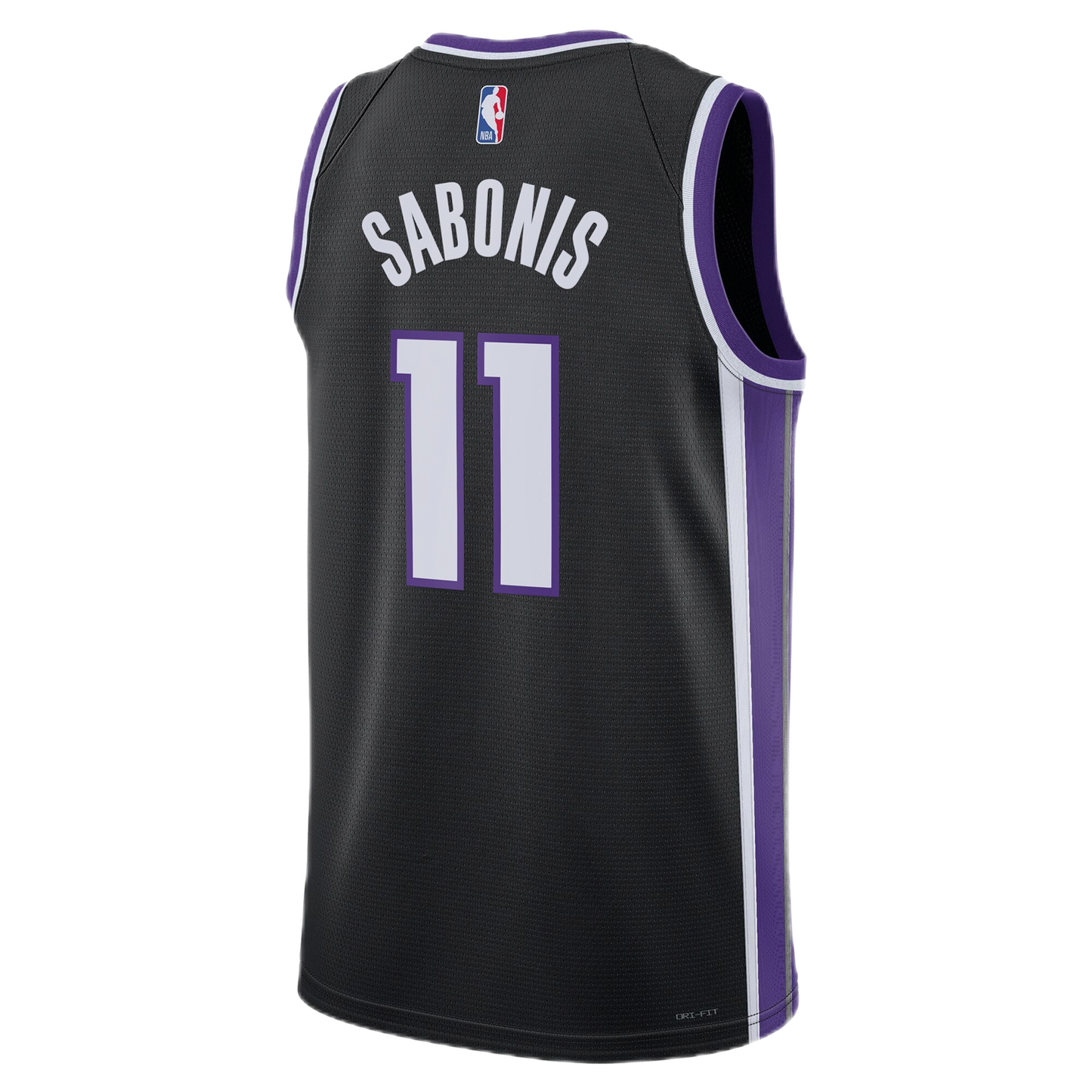 Sacramento Kings Black Icon Jersey Domantas Sabonis #11