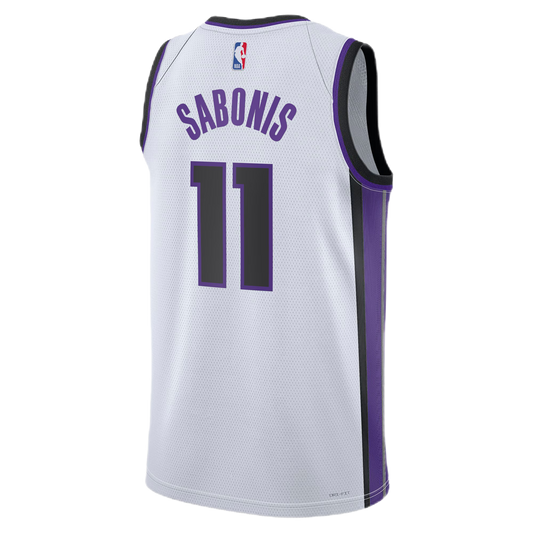 Sacramento Kings White Association Jersey Domantas Sabonis #11