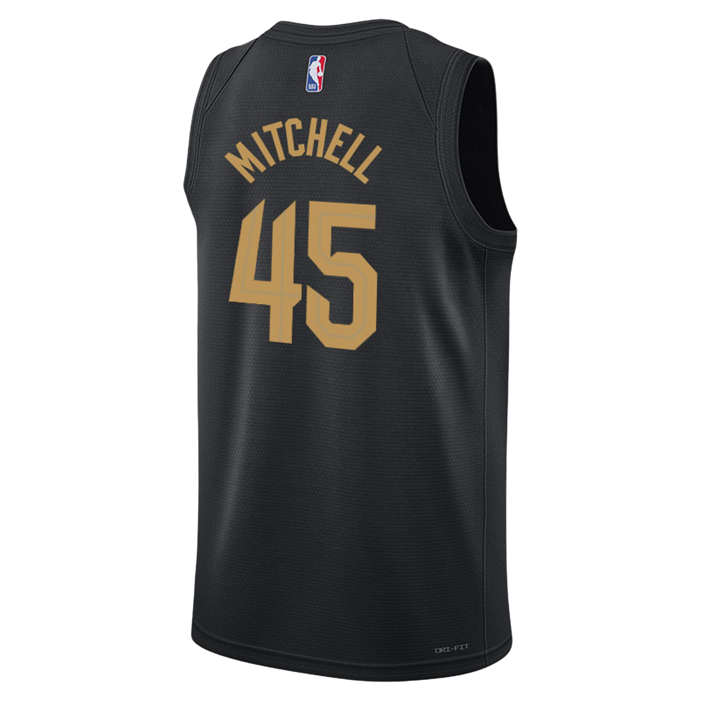 Cleveland Cavaliers Black Statement Jersey Donovan Mitchell #45