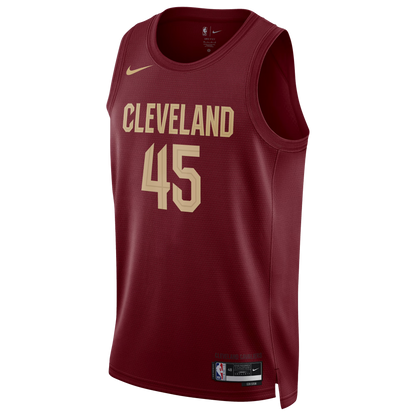 Cleveland Cavaliers Burgundy Icon Jersey Donovan Mitchell #45
