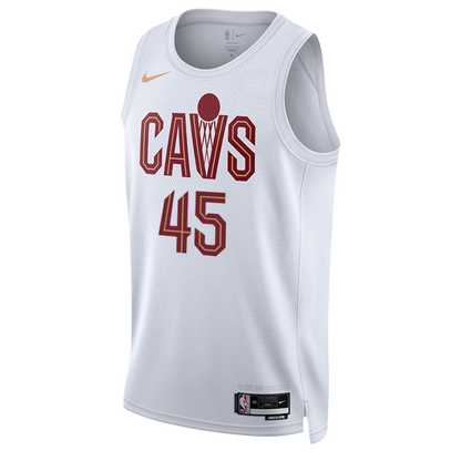 Cleveland Cavaliers White Association Jersey Donovan Mitchell #45