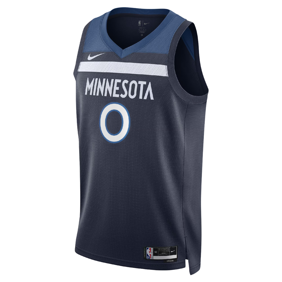 Minnesota Timberwolves Navy Icon Jersey Donte DiVincenzo #0