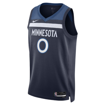 Minnesota Timberwolves Navy Icon Jersey Donte DiVincenzo #0