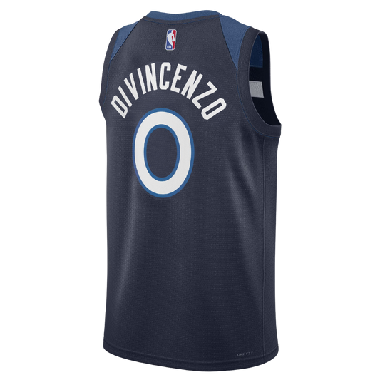 Minnesota Timberwolves Navy Icon Jersey Donte DiVincenzo #0