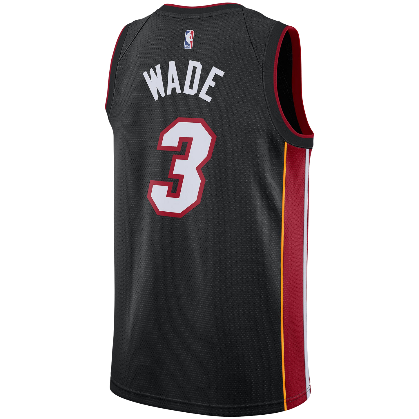 Miami Heat Black Icon Jersey Dwyane Wade #3