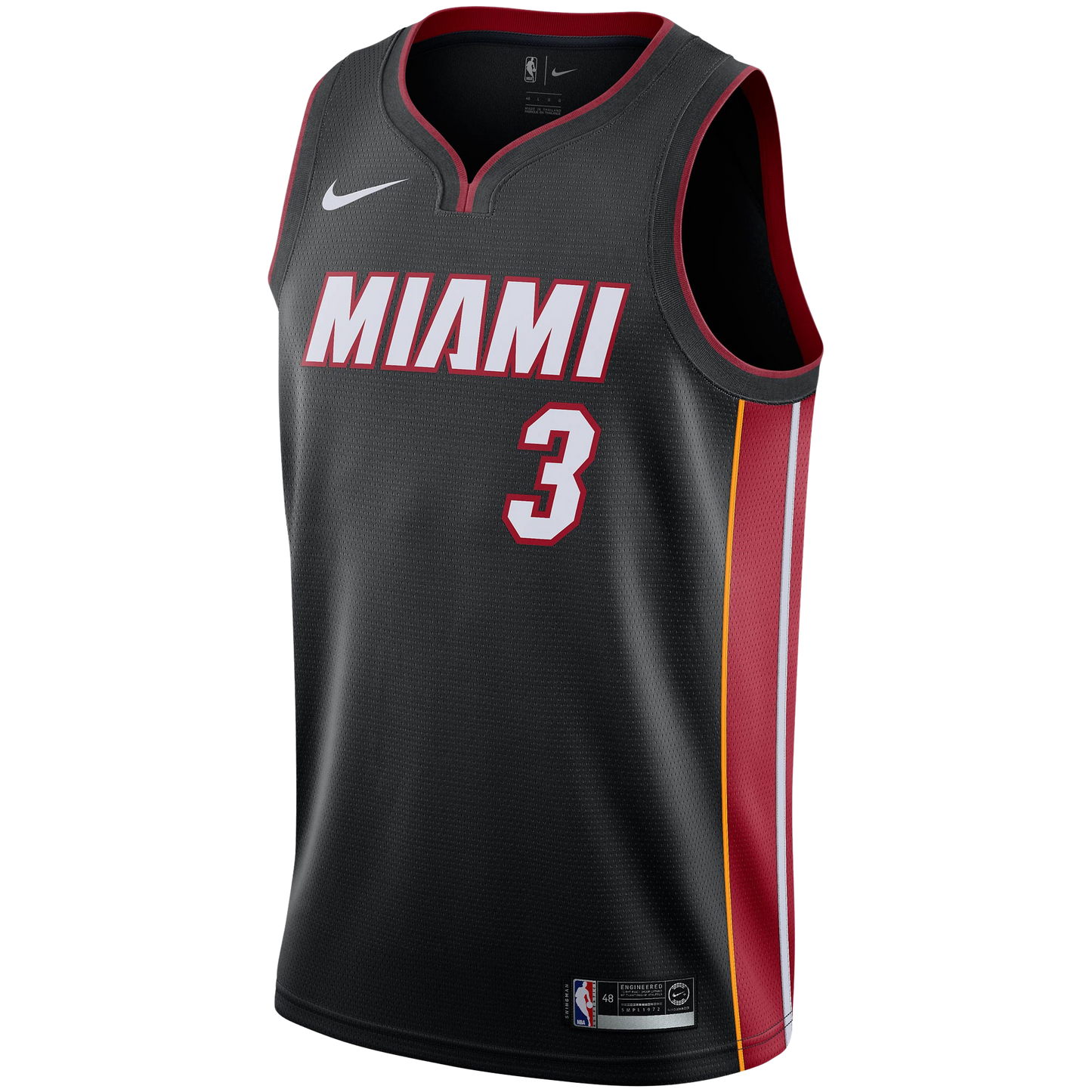 Miami Heat Black Icon Jersey Dwyane Wade #3