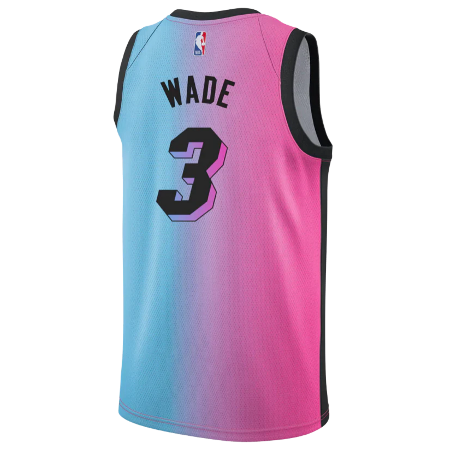 Miami Heat Pink ViceVersa Jersey Dwyane Wade #3