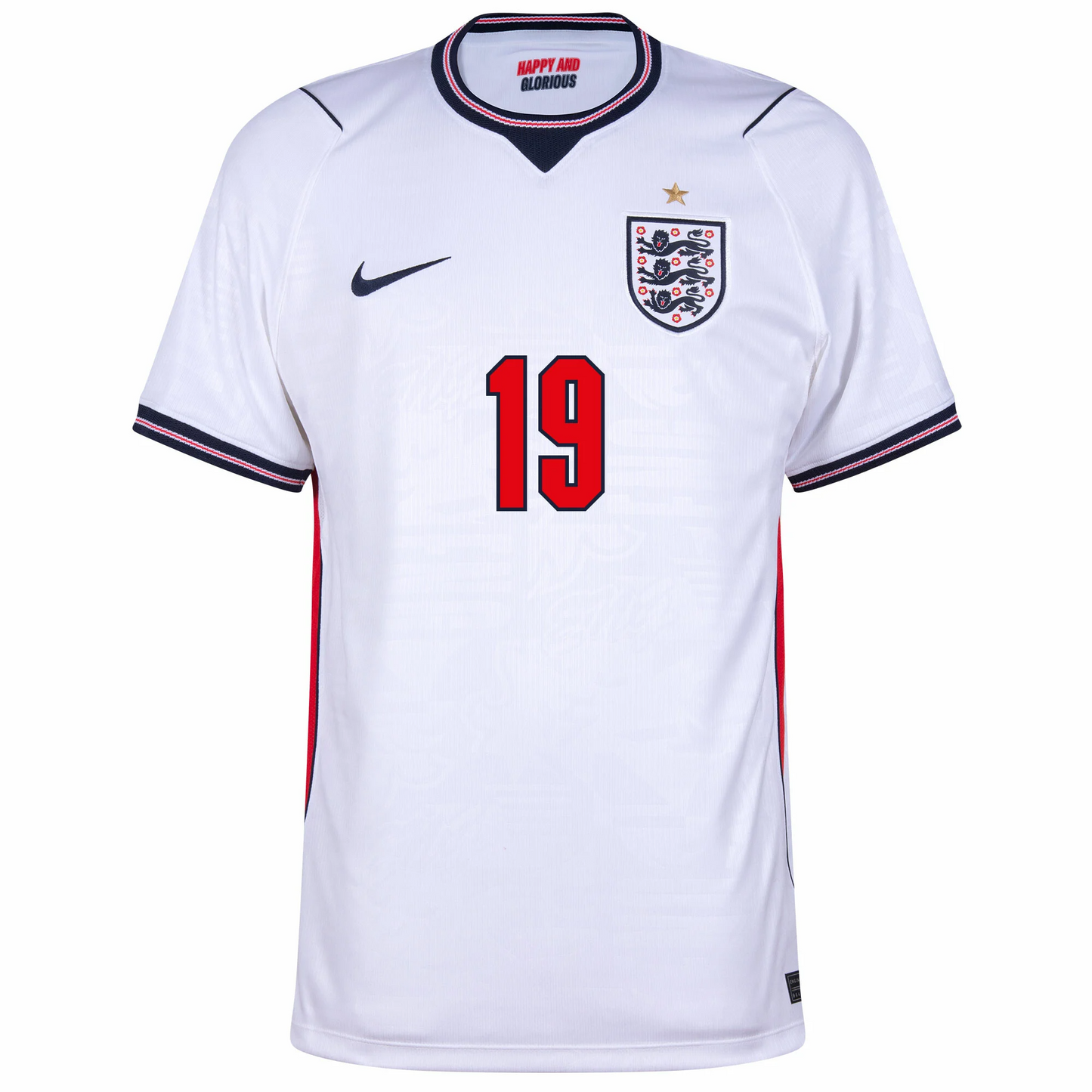 England 2026 Home Jersey Eberechi Eze #19