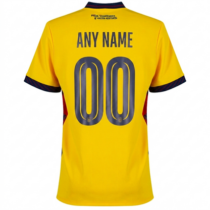 Ecuador 2026 Home Jersey Custom