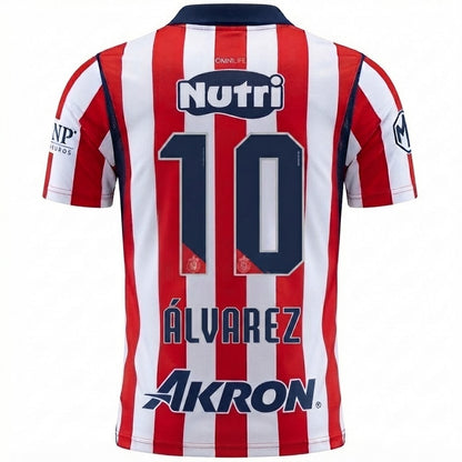 Chivas De Guadalajara 26/27 Home Jersey Álvarez #10
