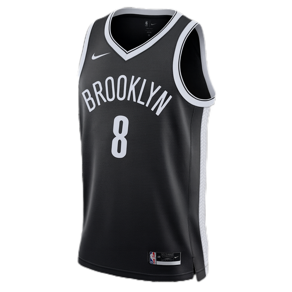 Brooklyn Nets Black Icon Jersey Egor Dёmin #8