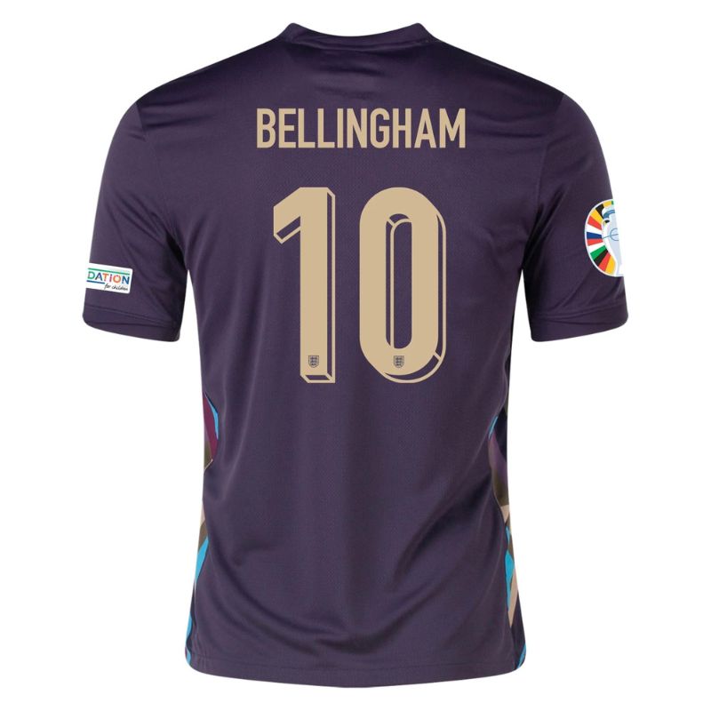 England 2024 Away Jersey Bellingham #10 back