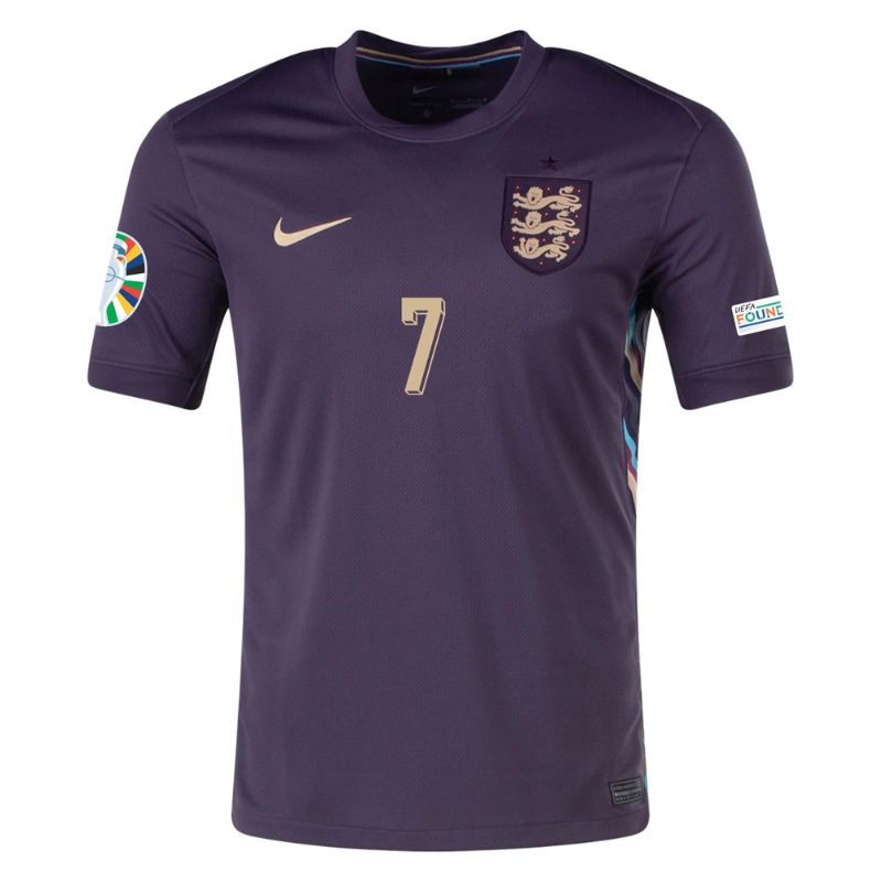 England 2024 Away Jersey Saka #7 front