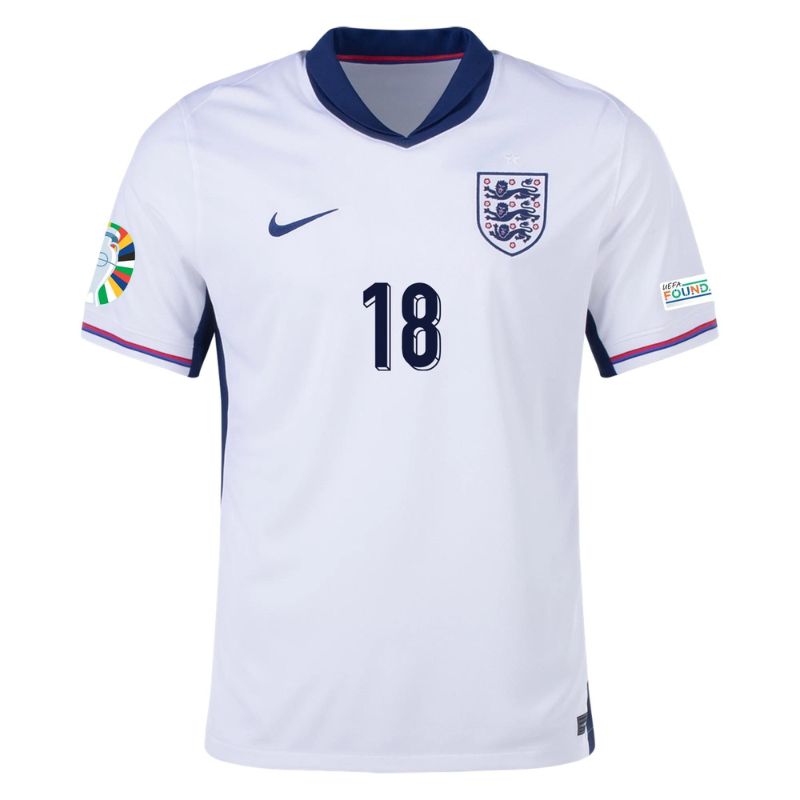 England 2024 Home Jersey Alexander-Arnold #18 front