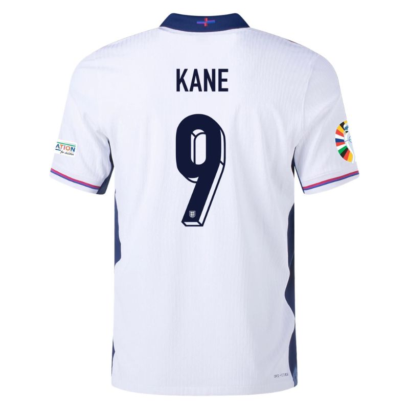 England 2024 Home Jersey Kane #9 back