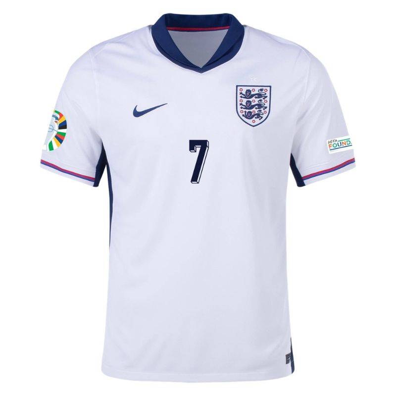 England 2024 Home Jersey Saka #7 front