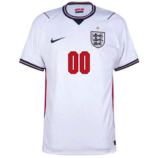 England 2026 Home Jersey Custom