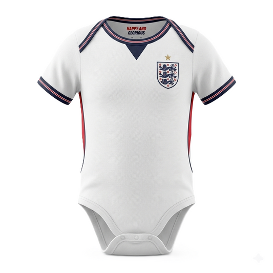England 2026 Home Baby Onesie Bodysuit