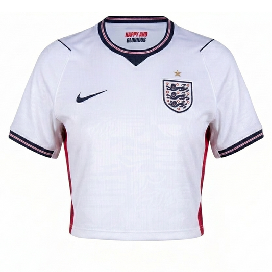 England 2026 Home Cropped Women's Jersey