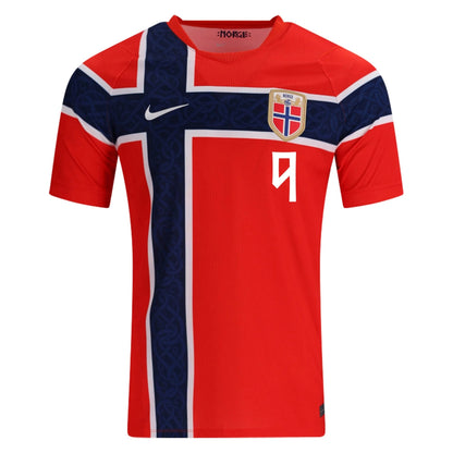 Norway 2026 Home Jersey Erling Haaland #9