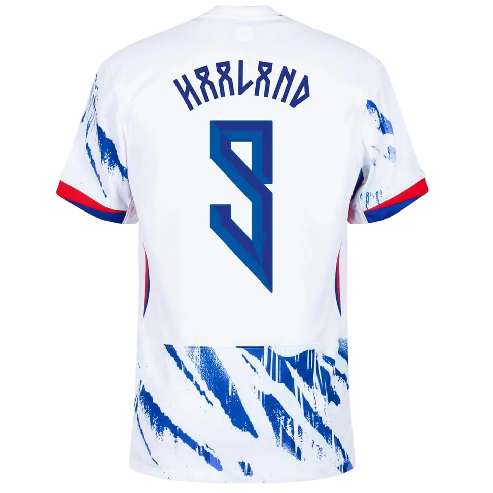 Norway 2024 Away Jersey Erling Haaland #9