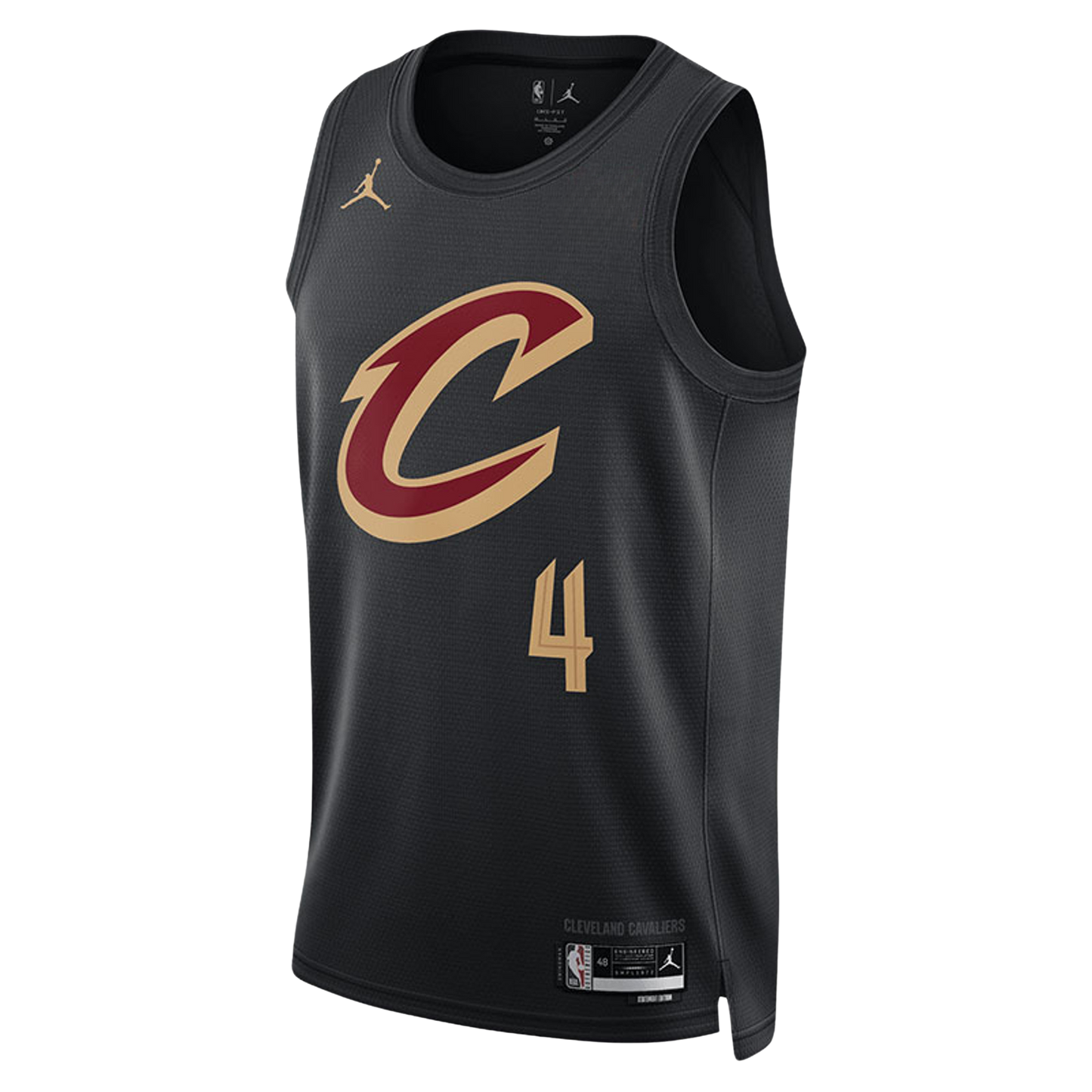 Cleveland Cavaliers Black Statement Jersey Evan Mobley #4