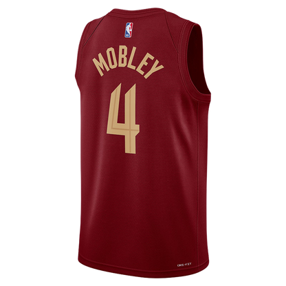 Cleveland Cavaliers Burgundy Icon Jersey Evan Mobley #4