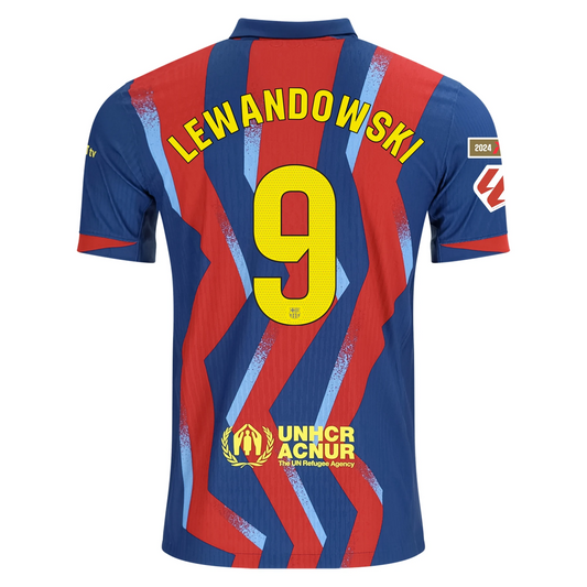 FC Barcelona 2025/26 Fourth Jersey Robert Lewandowski #9