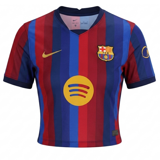 FC Barcelona 26/27 Home Cropped Women's Jersey