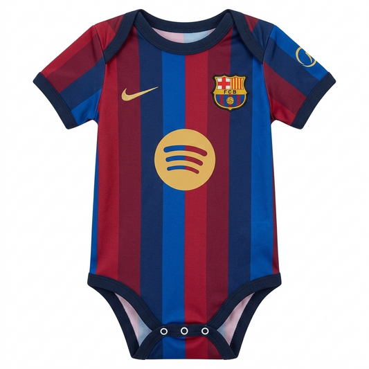 FC Barcelona 26/27 Home Baby Onesie Bodysuit