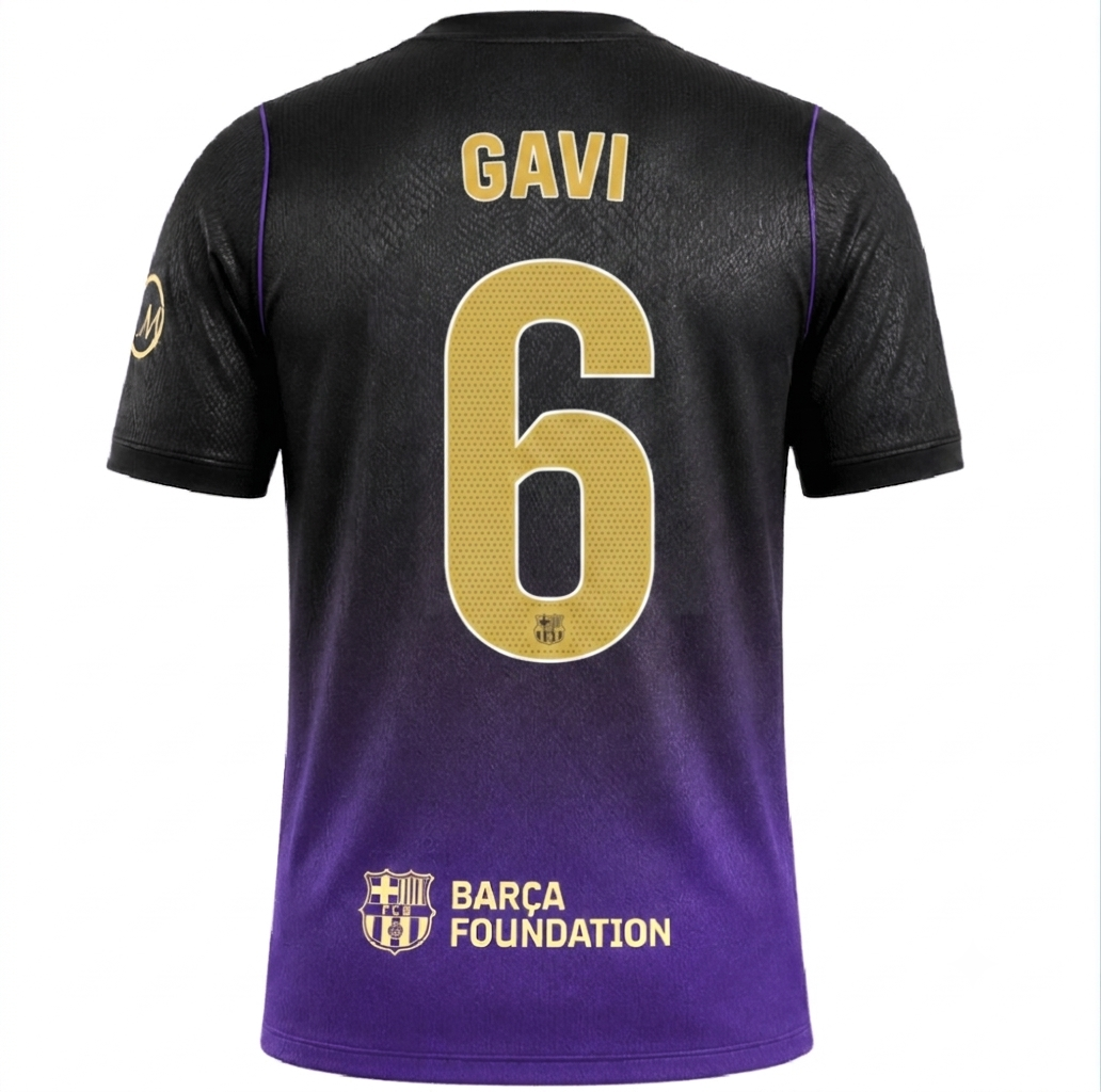 FC Barcelona 26/27 Away Jersey Gavi #6