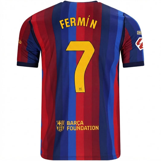 FC Barcelona 26/27 Home Jersey Fermín López #7