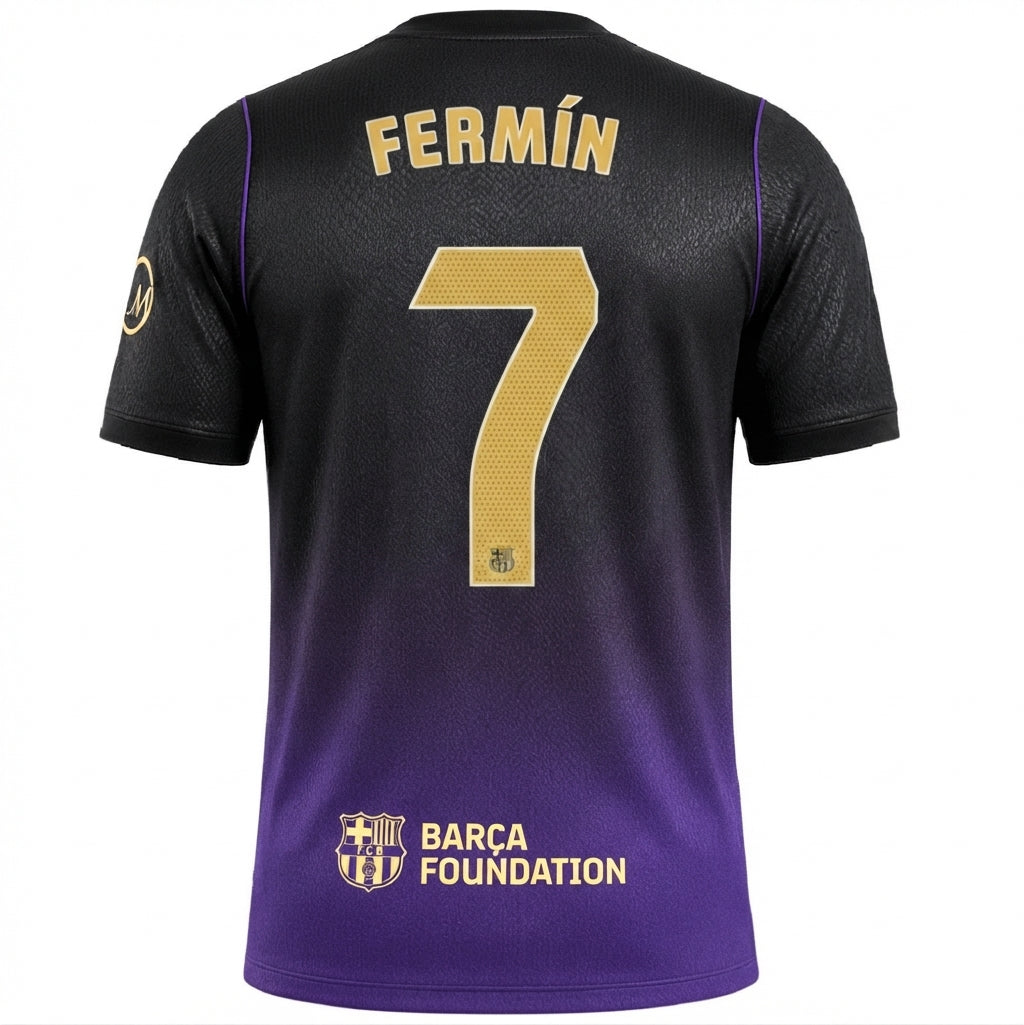 FC Barcelona 26/27 Away Jersey Fermín López #7