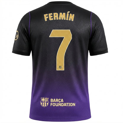 FC Barcelona 26/27 Away Jersey Fermín López #7
