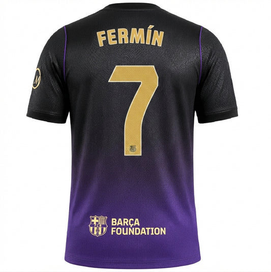 FC Barcelona 26/27 Away Jersey Fermín López #7