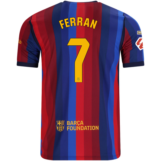 FC Barcelona 26/27 Home Jersey Ferran Torres #7