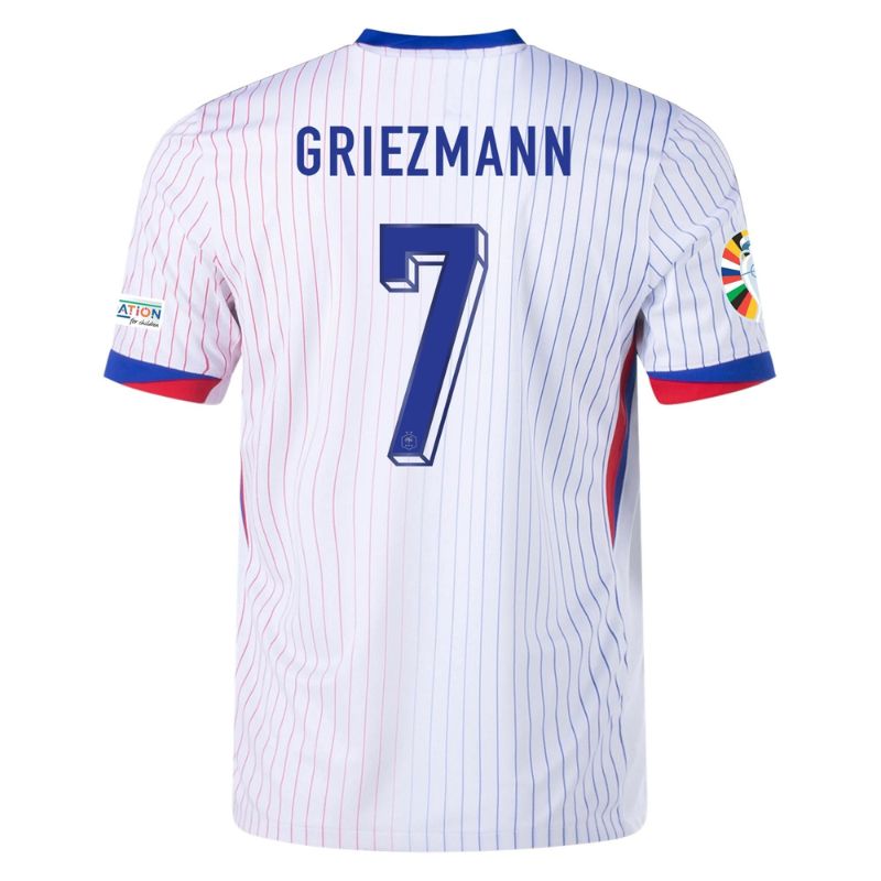 France 2024 Away Jersey Griezmann #7 back