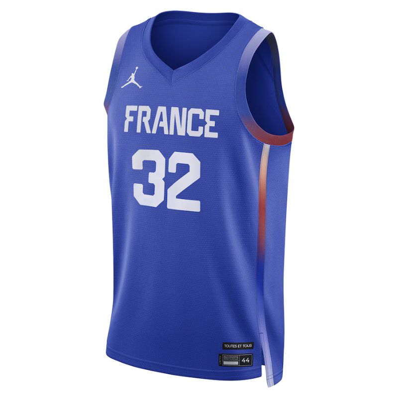 France Basketball 2024 Wembanyama Jersey front