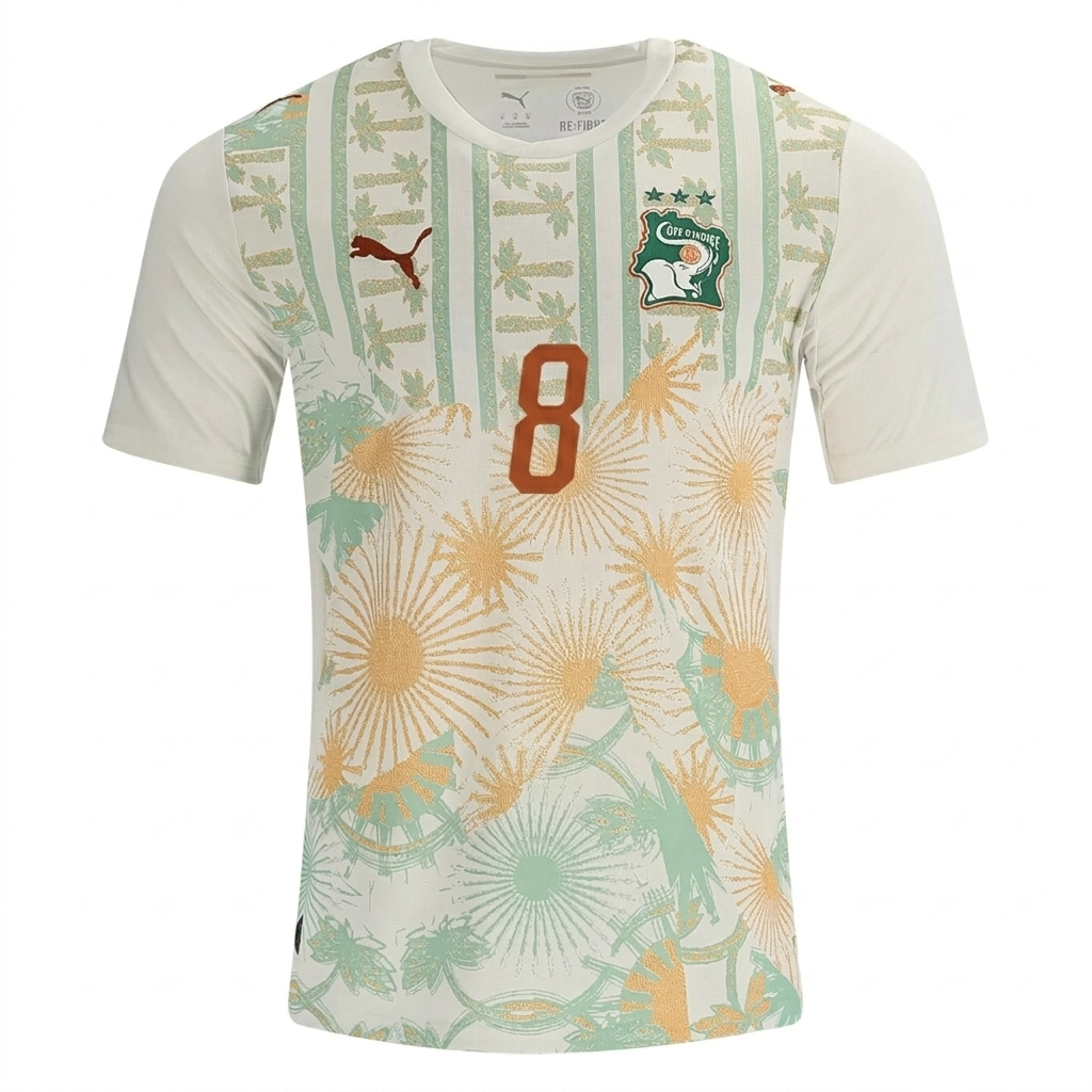 Ivory Coast 2026 Away Jersey Franck Kessié #8