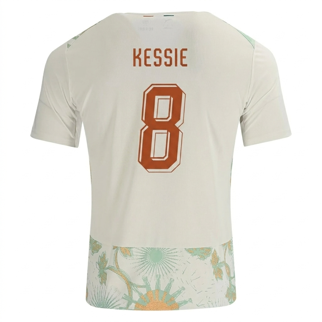 Ivory Coast 2026 Away Jersey Franck Kessié #8