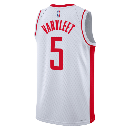 Houston Rockets White Association Jersey Fred VanVleet #5