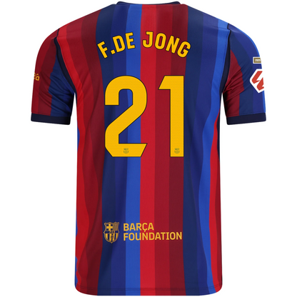 FC Barcelona 26/27 Home Jersey Frenkie de Jong #21